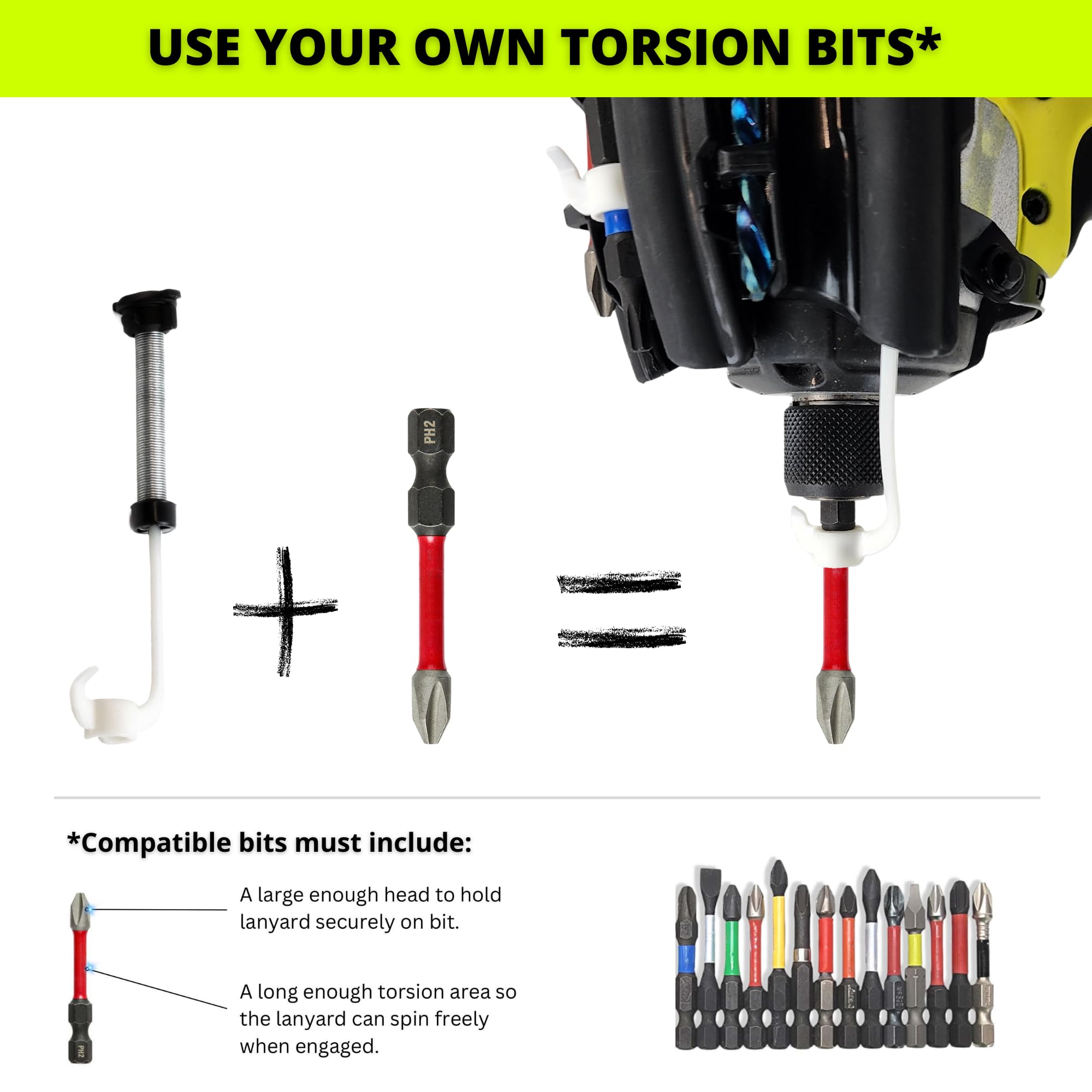Driverback Bit Holder | Made in USA Retractable Magnetic Bit
