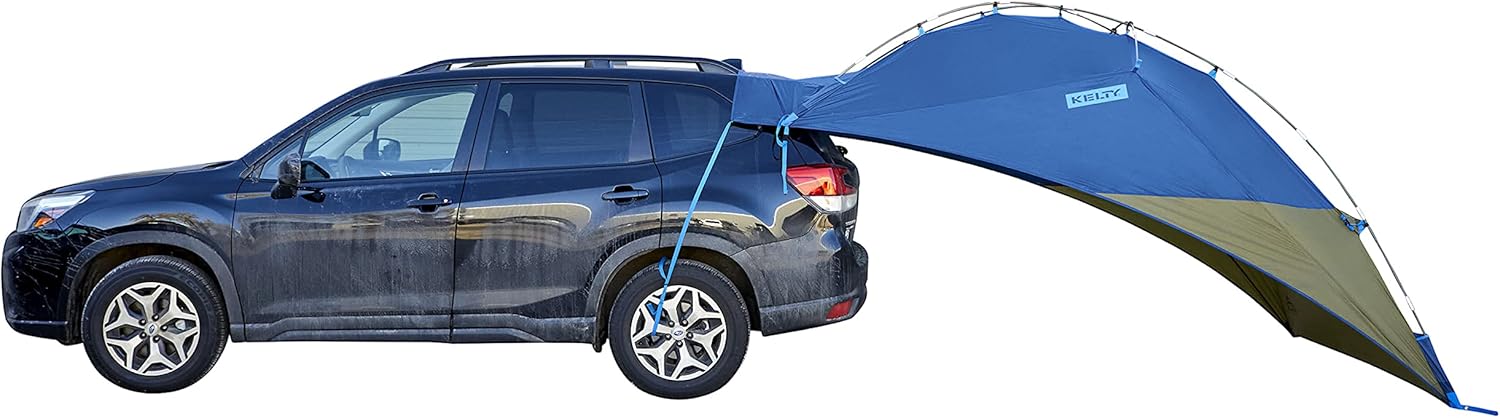 Kelty Sideroads Awning Shelter for Car Camping, Tailgating, and Summer Beach Trips, Protection from Elements and UV, Universal Mount, Sturdy Steel Frame, Easy Setup Kelty Sideroads Awning Shelter for Car Camping, Tailgating, and Summer Beach Trips, Protection from Elements and UV, Universal Mount, Sturdy Steel Frame, Easy Setup