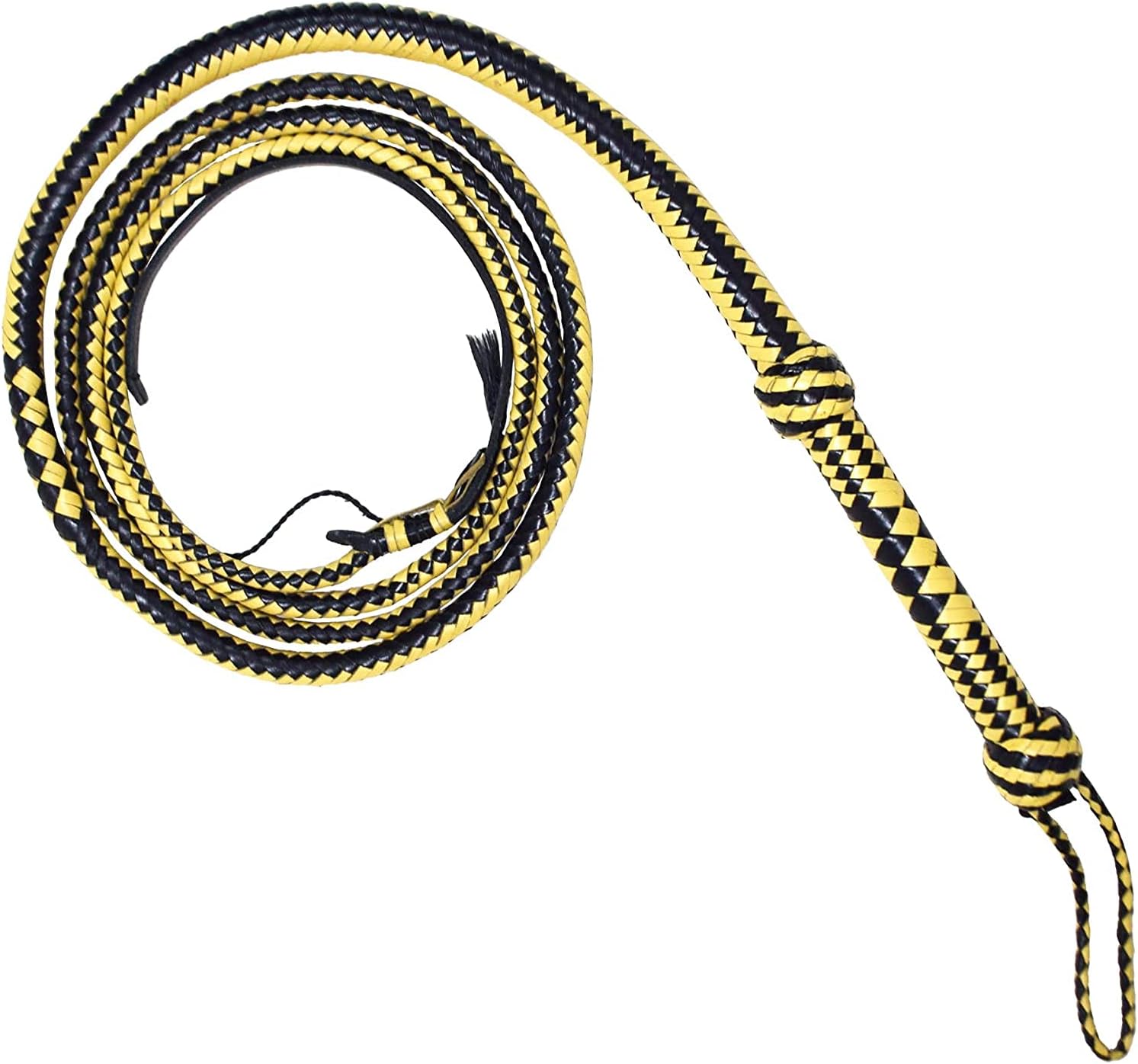 Bare Sutra Training Tails Fully Handmade Genuine Leather Whip Horse