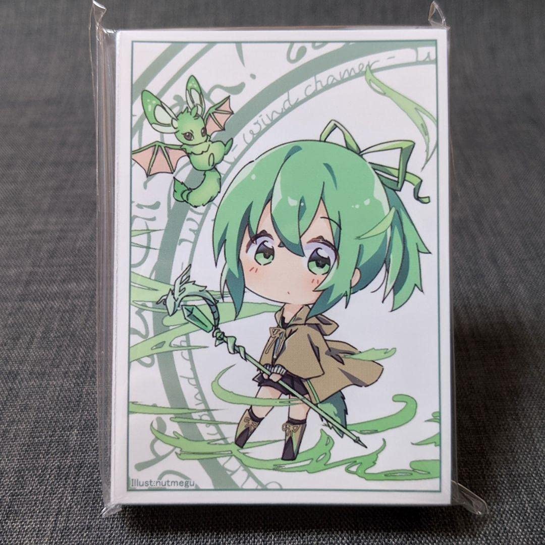 【にひら】風霊使いウィン　スリーブ3点、ウィン&エリア　プレイマット2点 Amazon.co.jp: スリーブ 遊 戯 王OCG 風霊使いウィン 220608 : 文房具