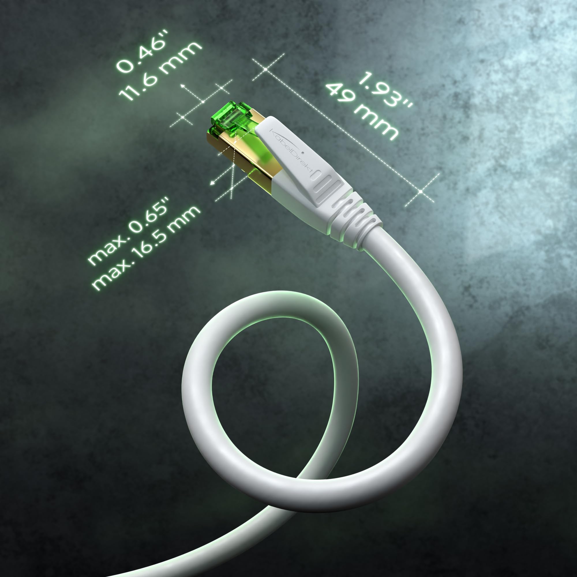 KabelDirekt – Cat-7-Netzwerkkabel – 10m –igabit – Bild 6