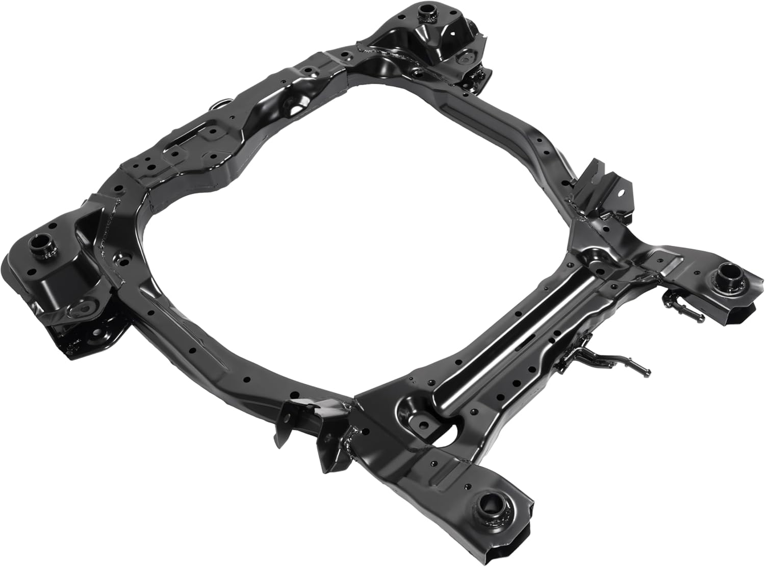 Front Crossmember Compatible with 2010-2013 Kia Sorento Hyundai Santa Fe Replacement for 62400-2P050 62400-0W500 Steel Electrophoresis Primed Black