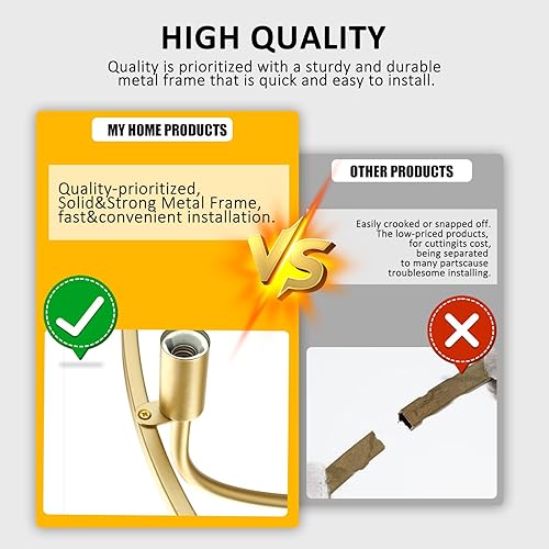 Miniatura 7 de Senroyal Candelabro dorado para comedor, lámpara colgante clásica de 12 luces de granja sobre la mesa, candelabro grande de latón para isla de