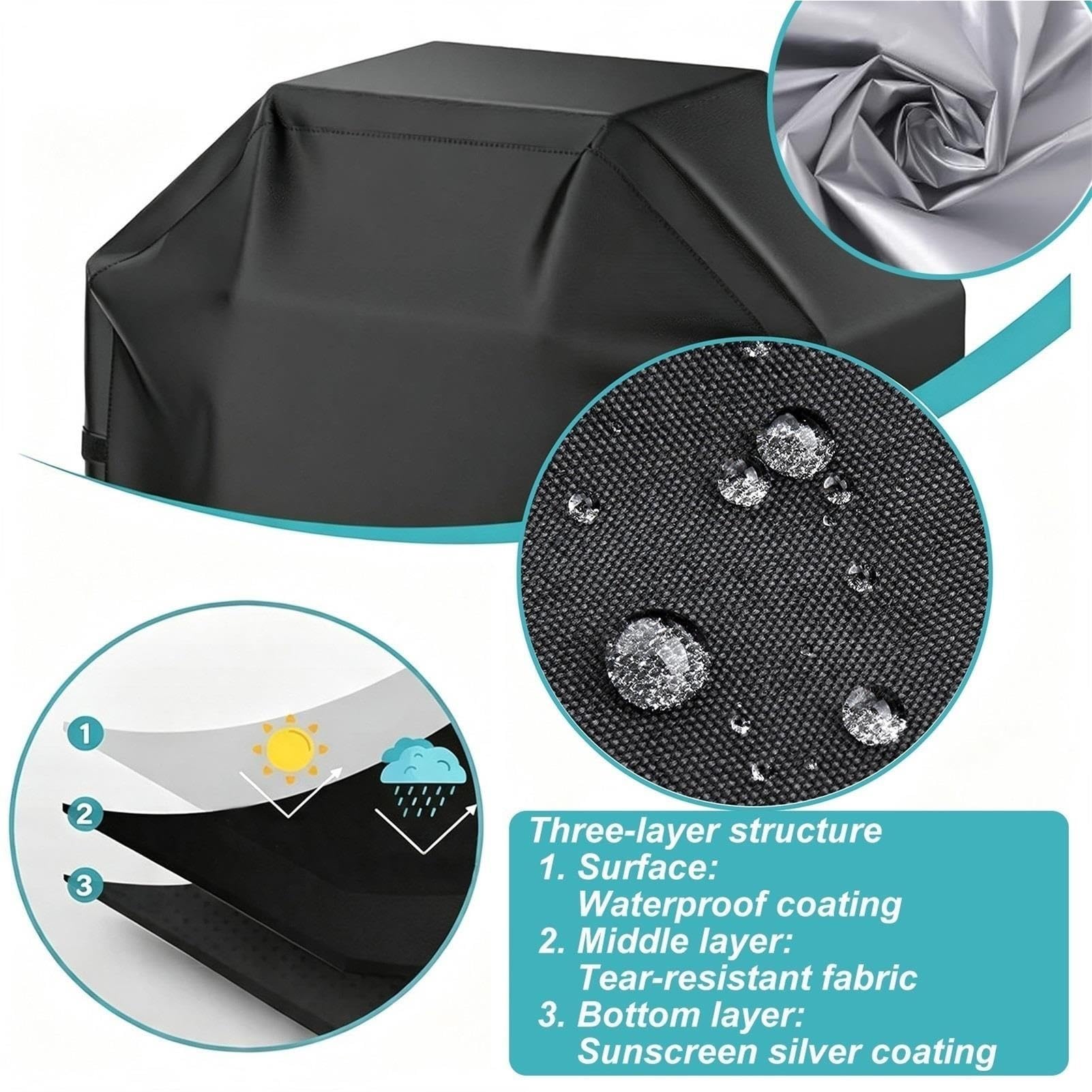 Copri Barbecue Antipolvere Anti-UV Impermeabile