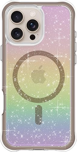 Miniatura 17 de ORNARTO Air Case para iPhone 16 Pro Max Transparente, Compatible con MagSafe, Funda de Protección contra Caídas de Grado Militar con Air-Pink