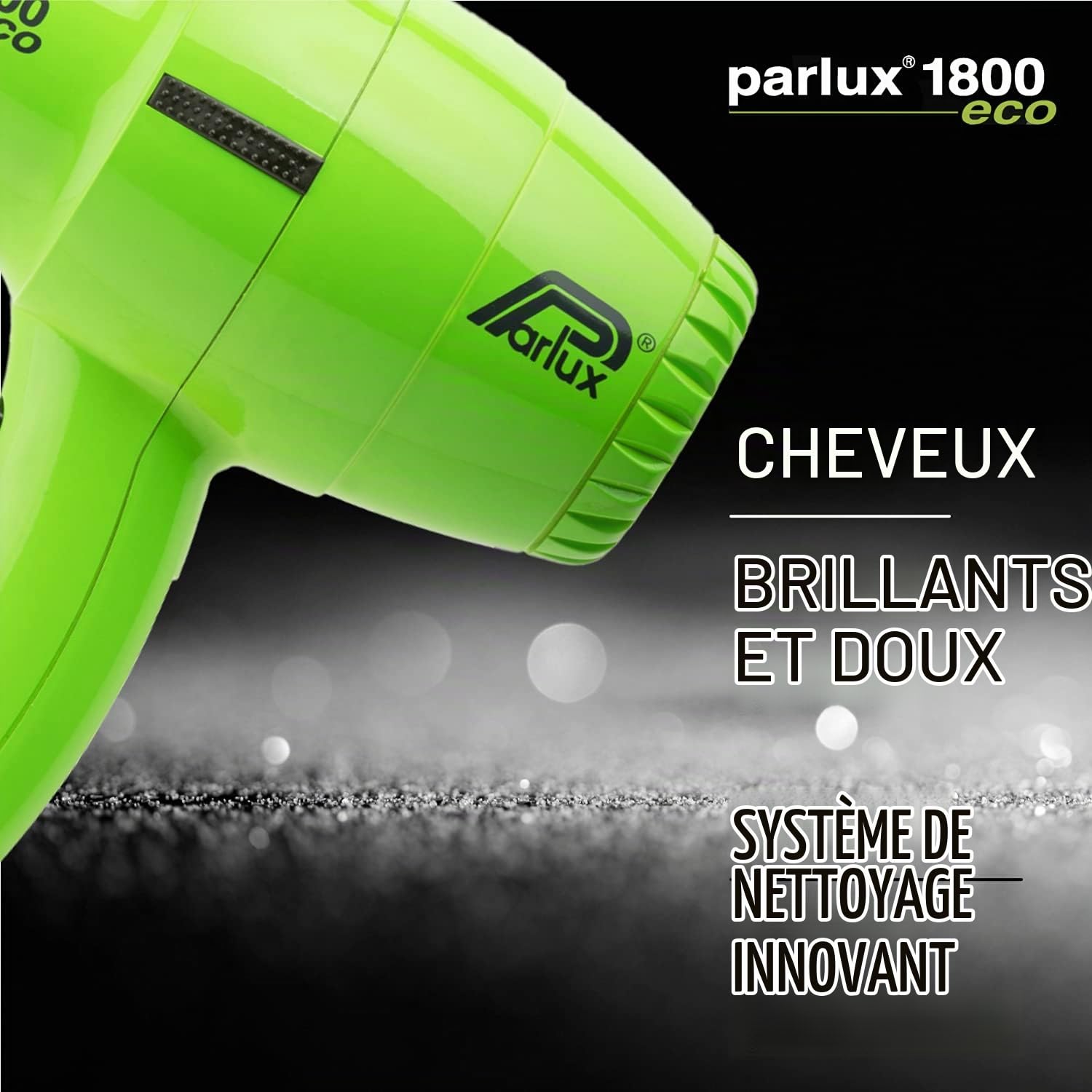 Parlux Sèche-Cheveux Professionnel 1800 Vert