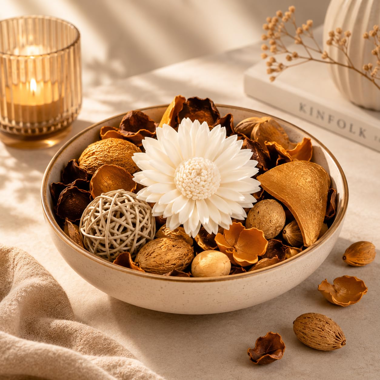 AuraDecor Potpourri - Amber Sandalwood Fragrance -5 AuraDecor Potpourri - Amber Sandalwood Fragrance -5