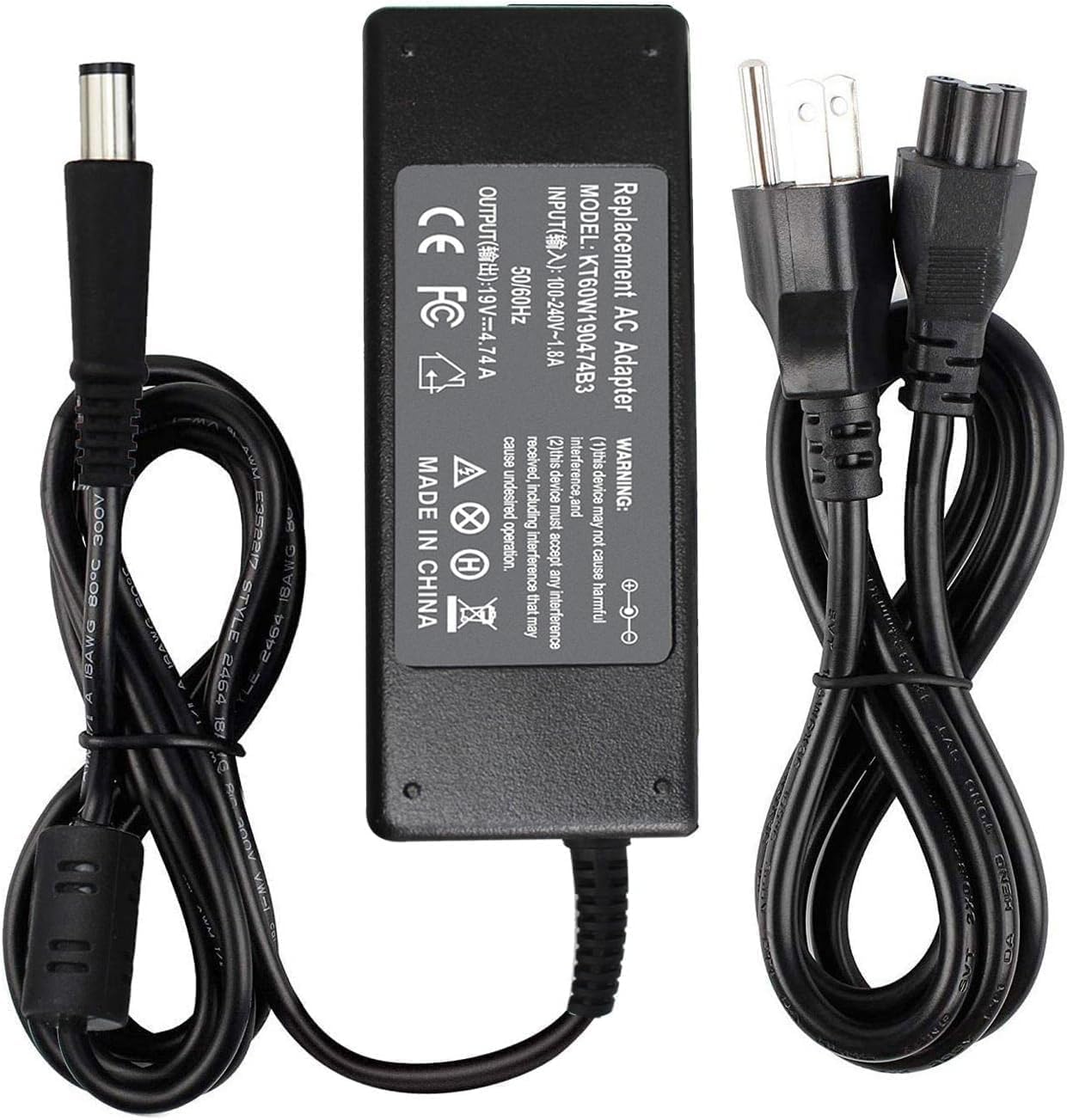 45W Power Supply AC Charger for HP Pavilion Desktop PC 22-3030 22-3110 23-g010 24-g020 18-5110 19-2304 20-B010 20-B013W 20-B014 21-h010 21-2024 22-3010 22-3020 Adapter Cord,