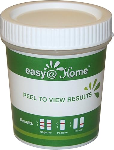 Miniatura 8 de Recipientes de prueba de drogas, paquete de 5, 10, 15, 25, 50o 100N. ECDOA-7124Fácil  Home 12-panel, pruebas para detección inmediata de 12