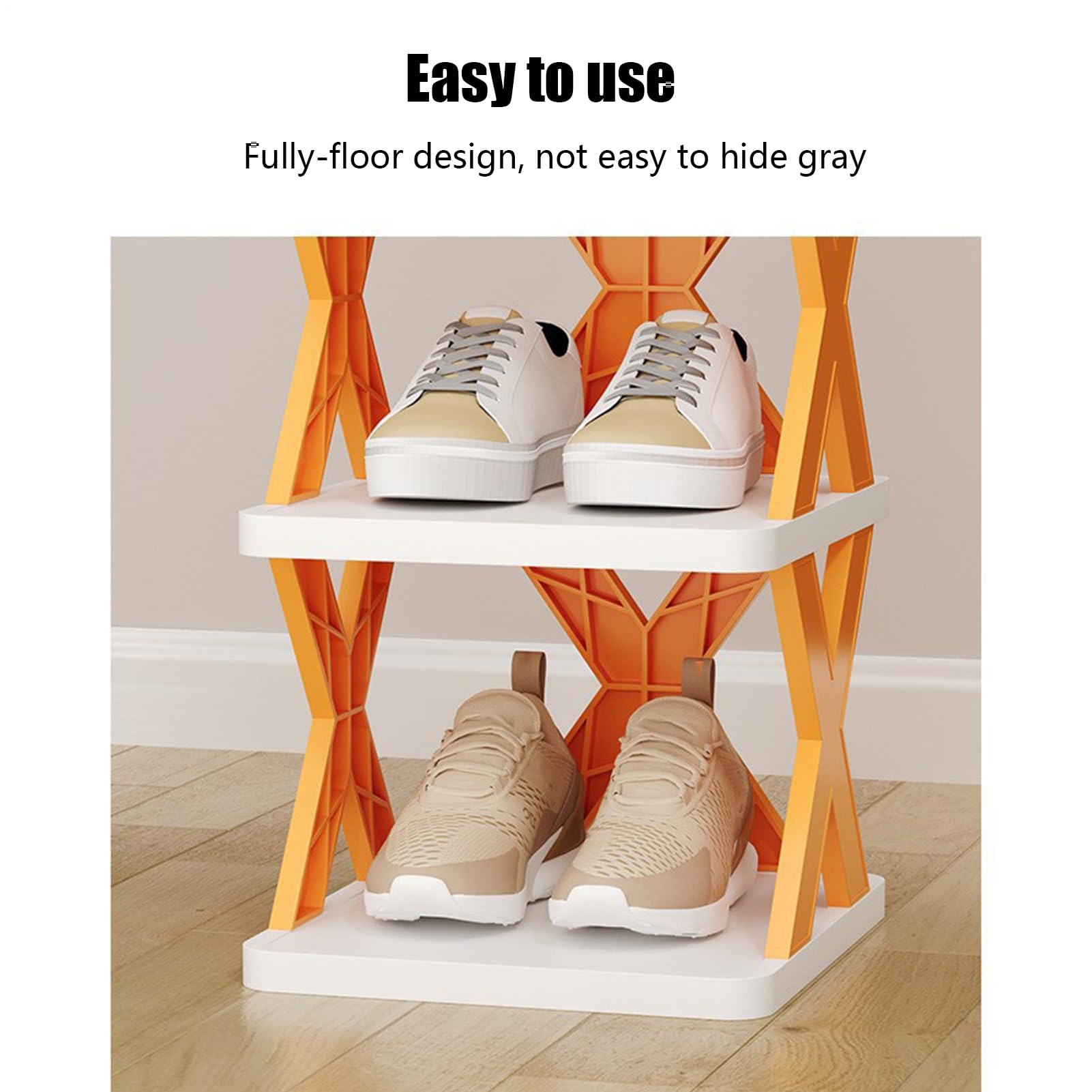 Vertikales, klappbar, hoch, Organizer für Schuhe –, stehend, platzsparend, für Eingangsbereich, Schrank, kleine Räume
