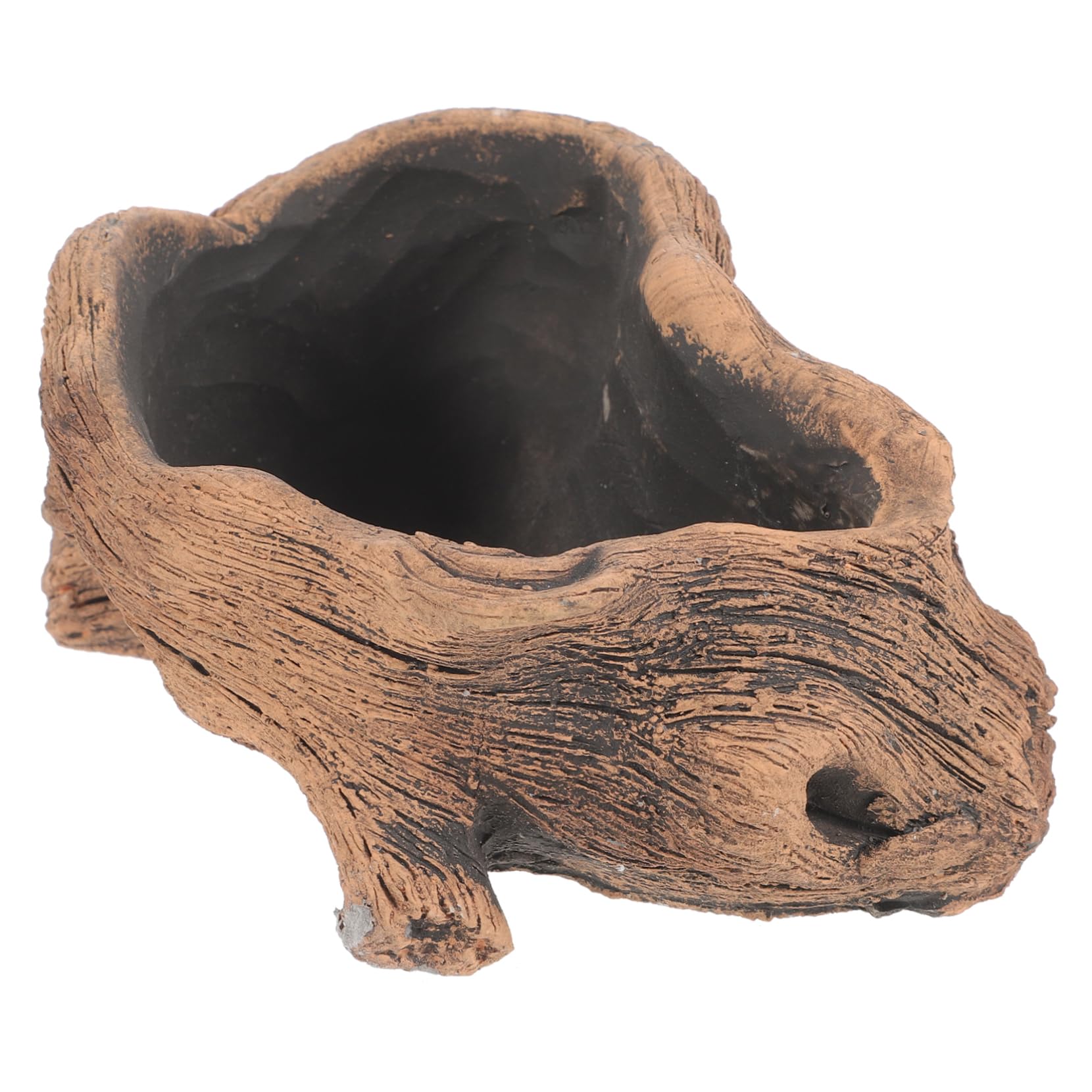 Forme de souche arbre originale pour plantation et rangement créatif