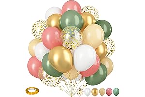 35pcs Spring Balloons Set for Girls Party Decorations