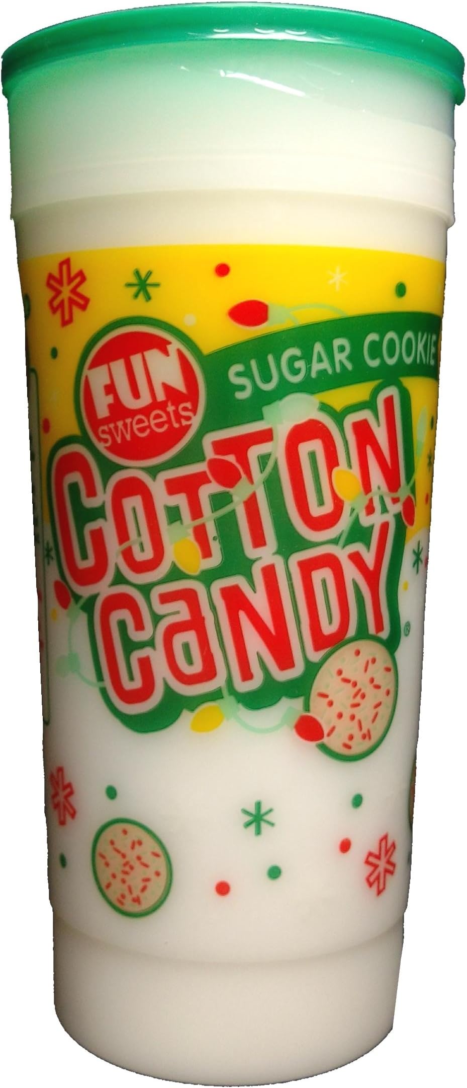 Fun Sweets Sugar Cookie Cotton Candy, 4 Ounce