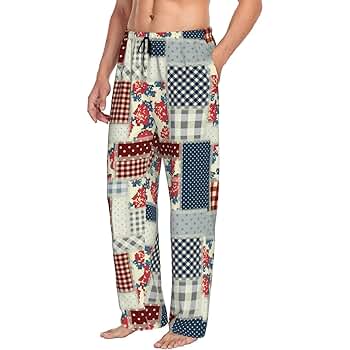 [OPEN YY] PANELED PAJAMA PANTS ☆送料込☆ PANELED PAJAMA PANTS, BLUE
