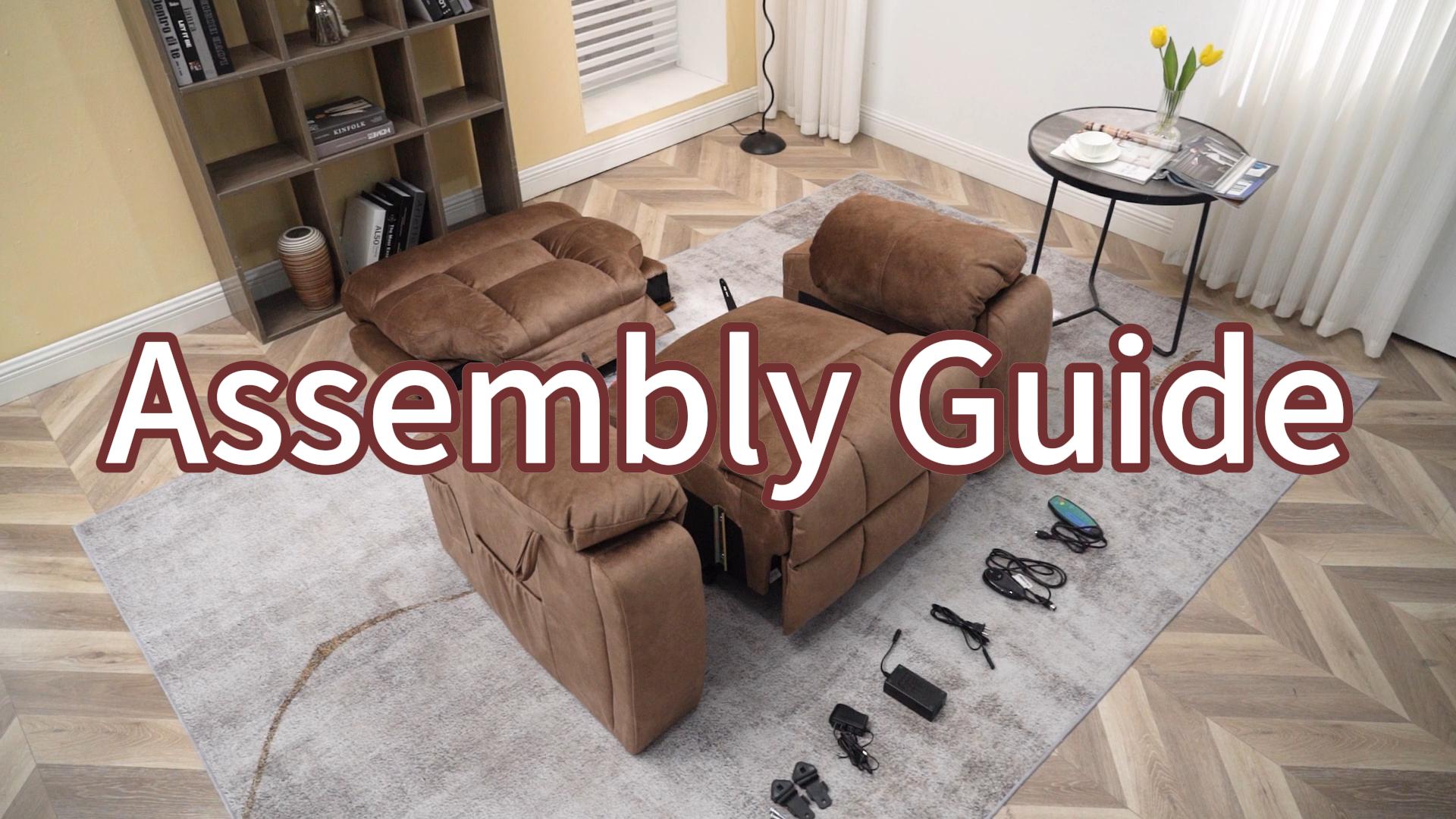 familiar シュパット Watch JIKFRIMA power lift recliner chair installation on Amazon Live