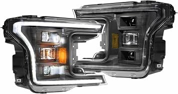 Morimoto Lighting LF551 2x One Pair XB Hybrid LED Headlights fits Ford F-150