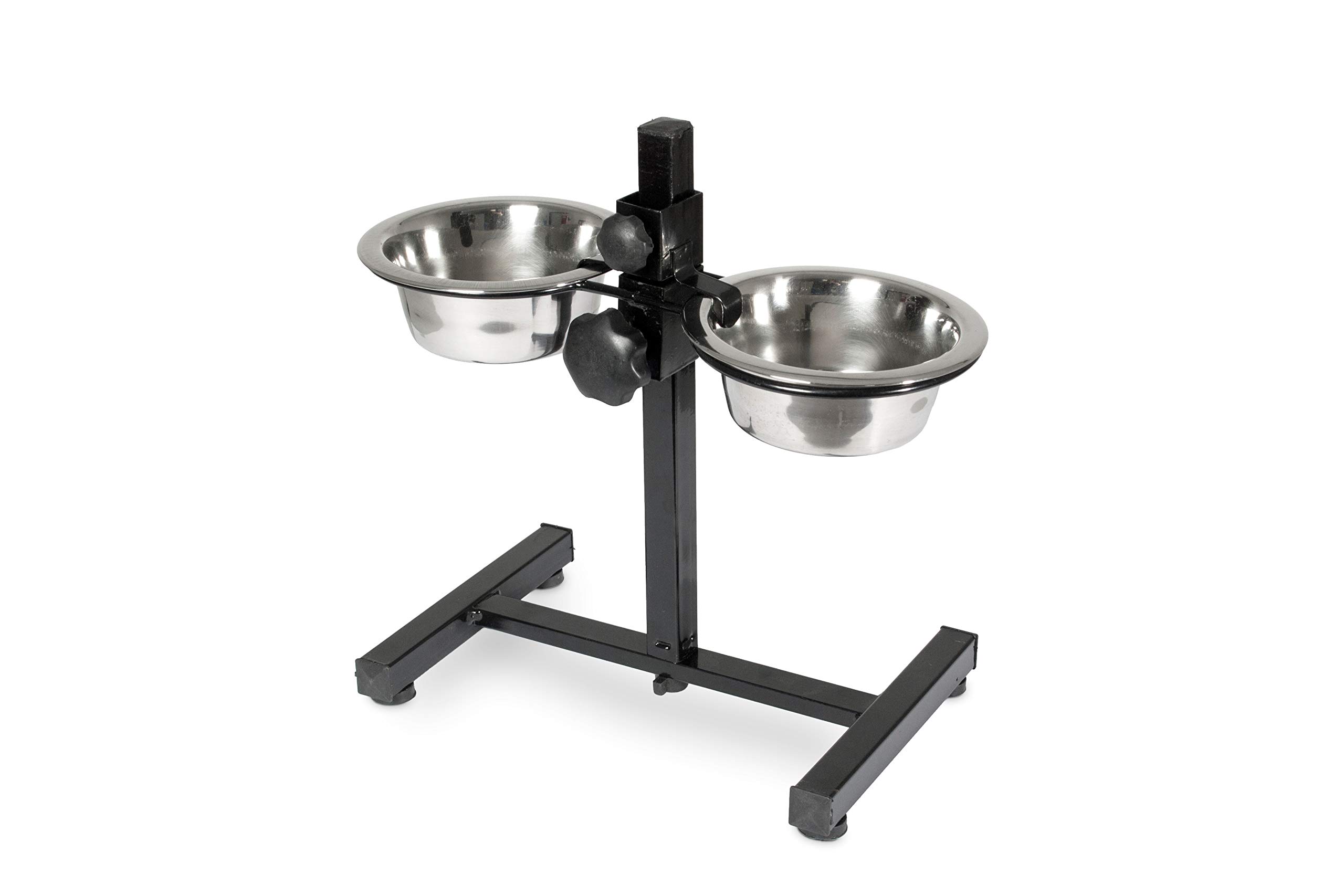 Tedsrewa Ciotola Per Cani O Gatti Regolabile In Altezza, 4 Altezze, 300