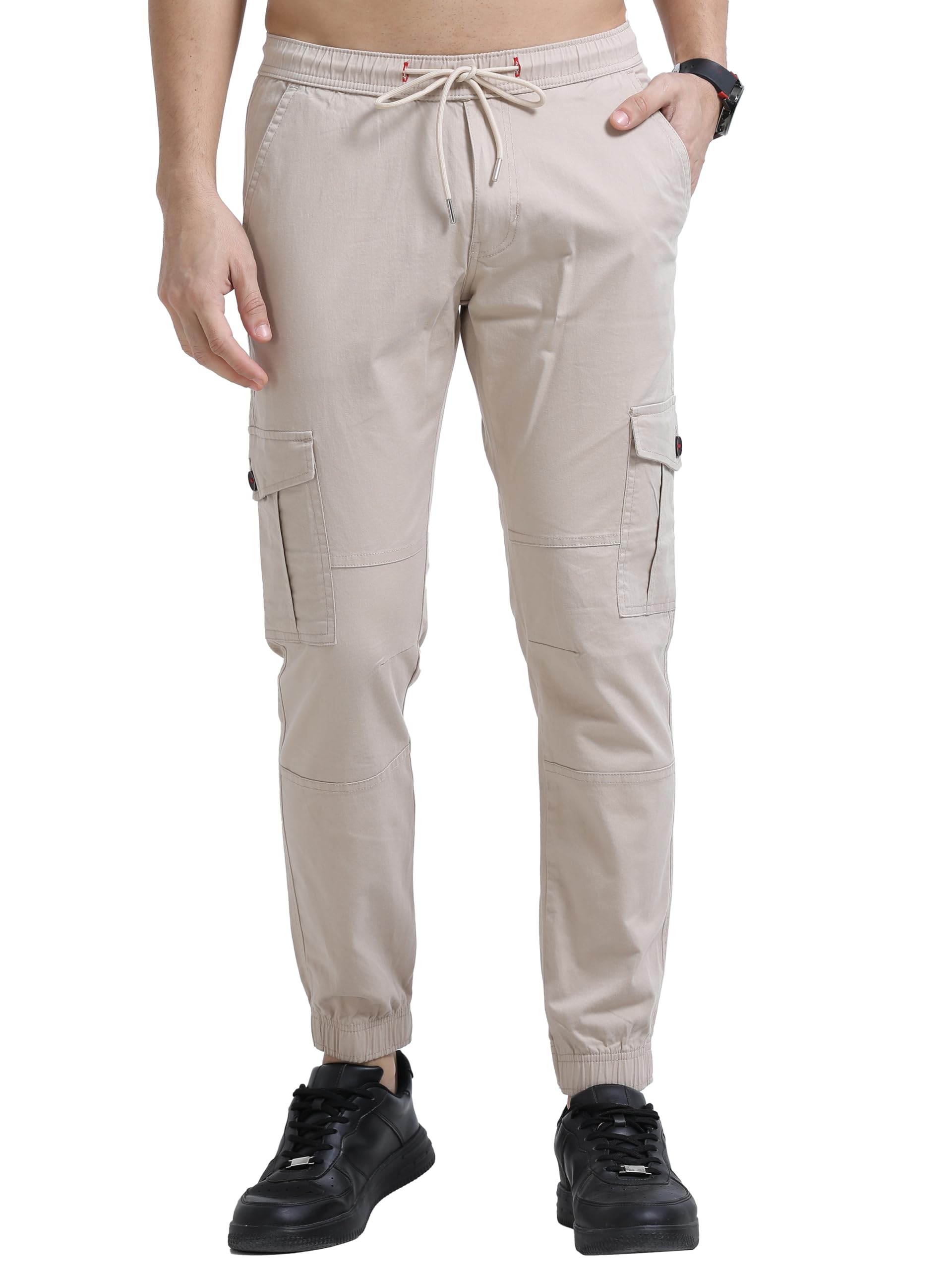 millioncolors Regular Fit Cotton Cargo Pants-picture-20