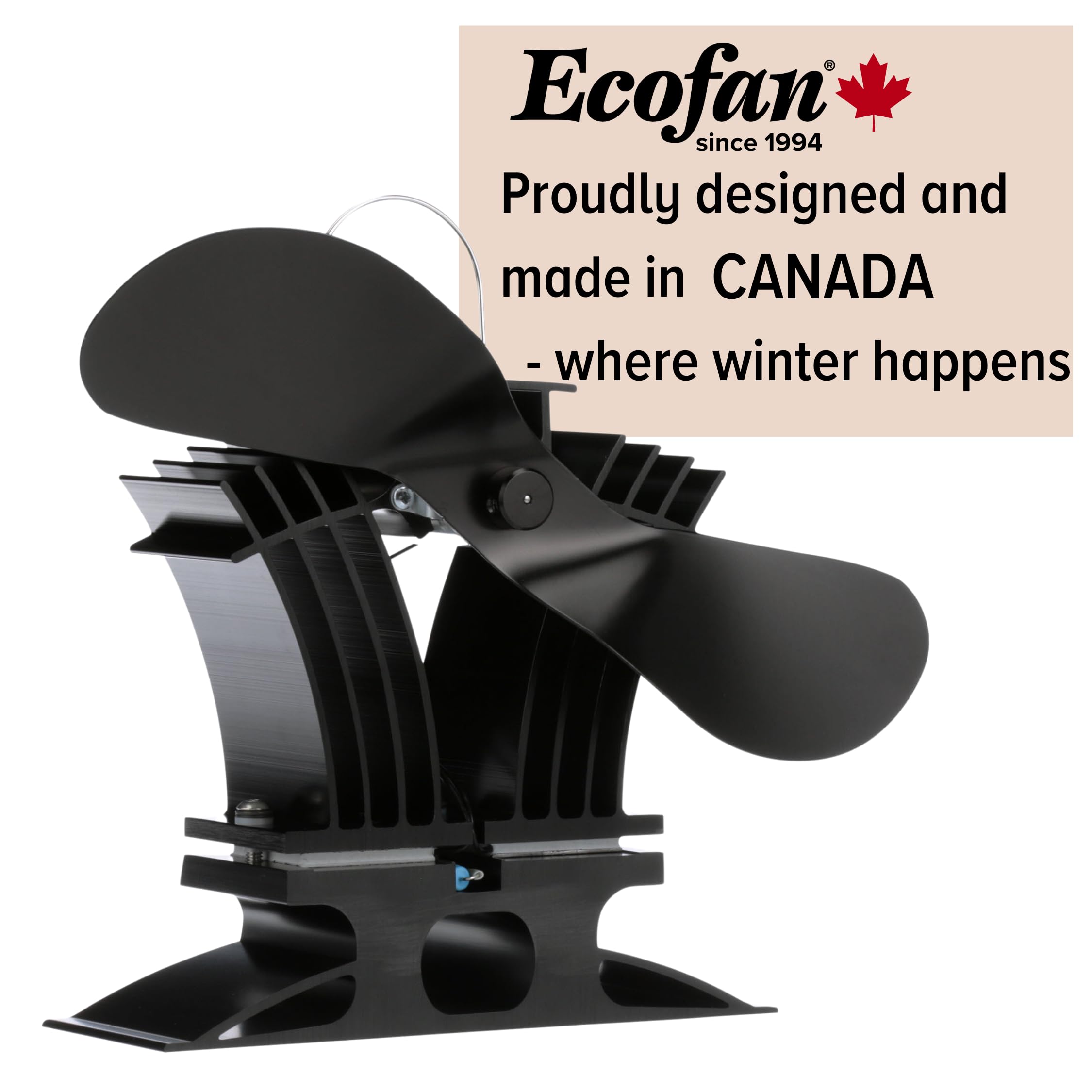 Amazon.com: Ecofan BelAir Heat Powered Stove Fan - Powerful Design