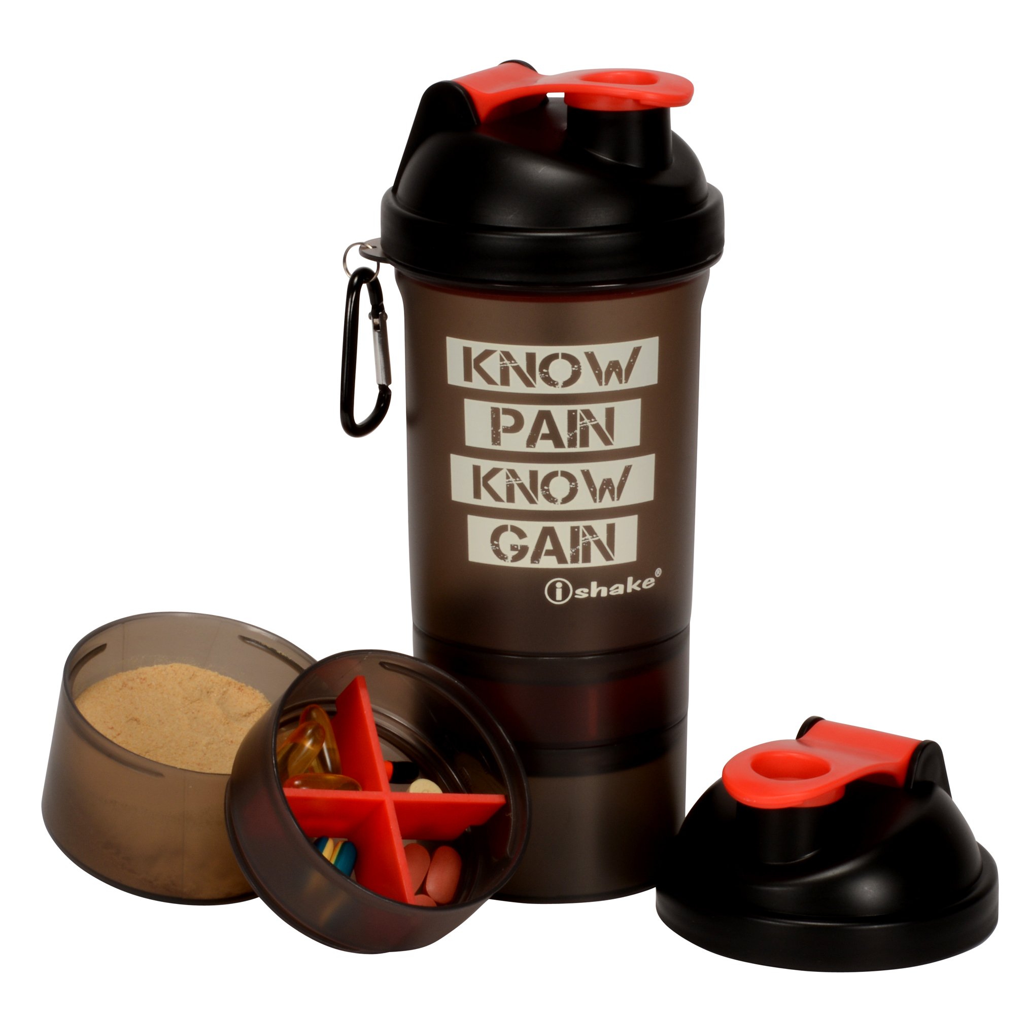 Ishake 019 Red Soot Shaker Bottle