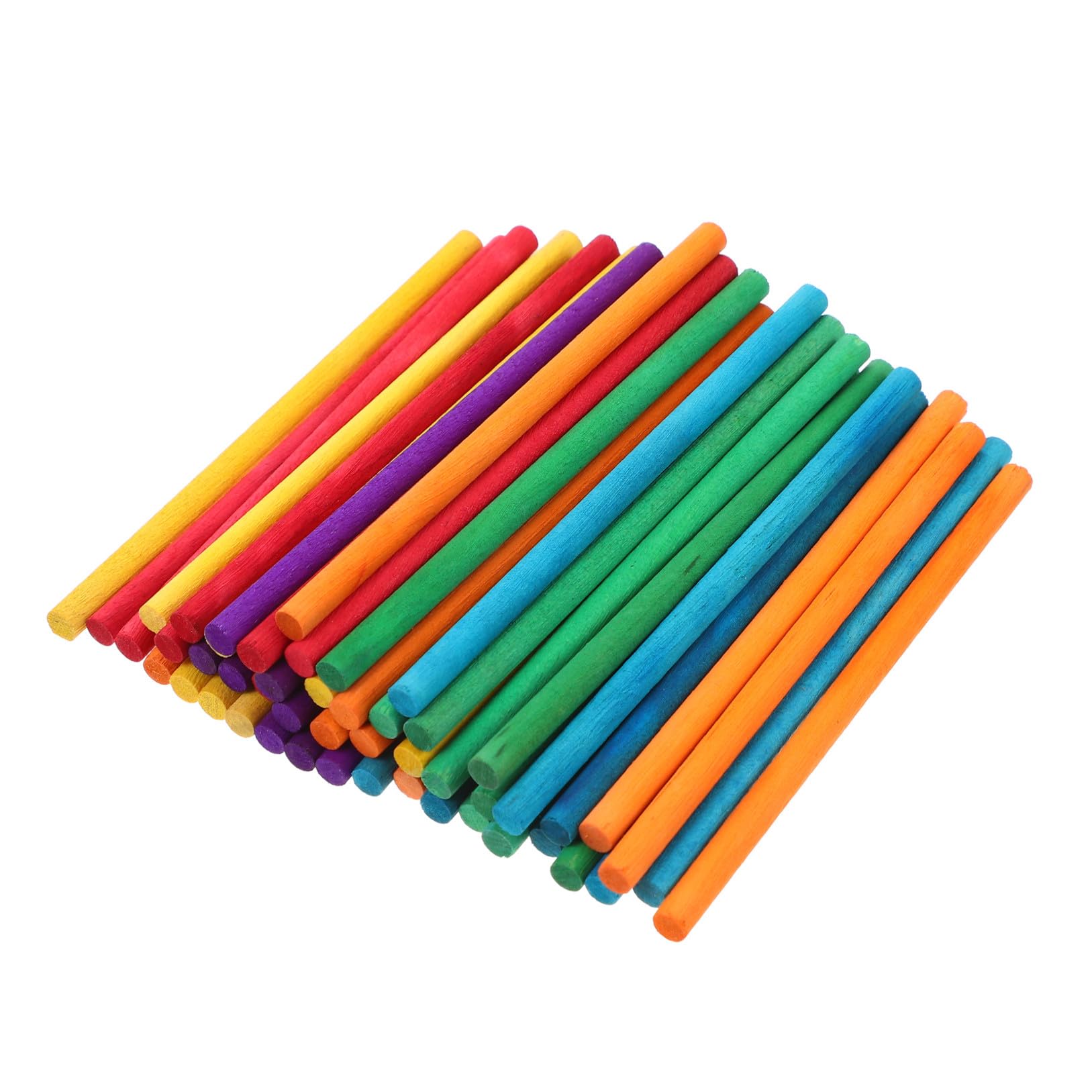 Alipis Palitos de Helado de Madera para Manualidades 500 Unidades Multicolor para Niños Creativos Uso Escolar y Bricolaje Artesanal