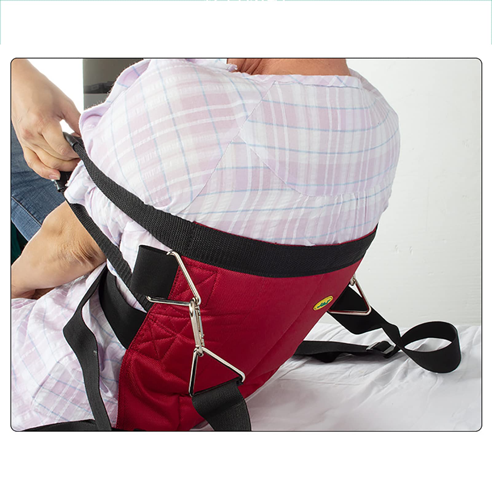 Tabla de deslizamiento para escaleras de elevación de pacientes, cinturón de transferencia, silla de evacuación de emergencia para transferencia, cinturón de seguridad para silla de ruedas, arnés d