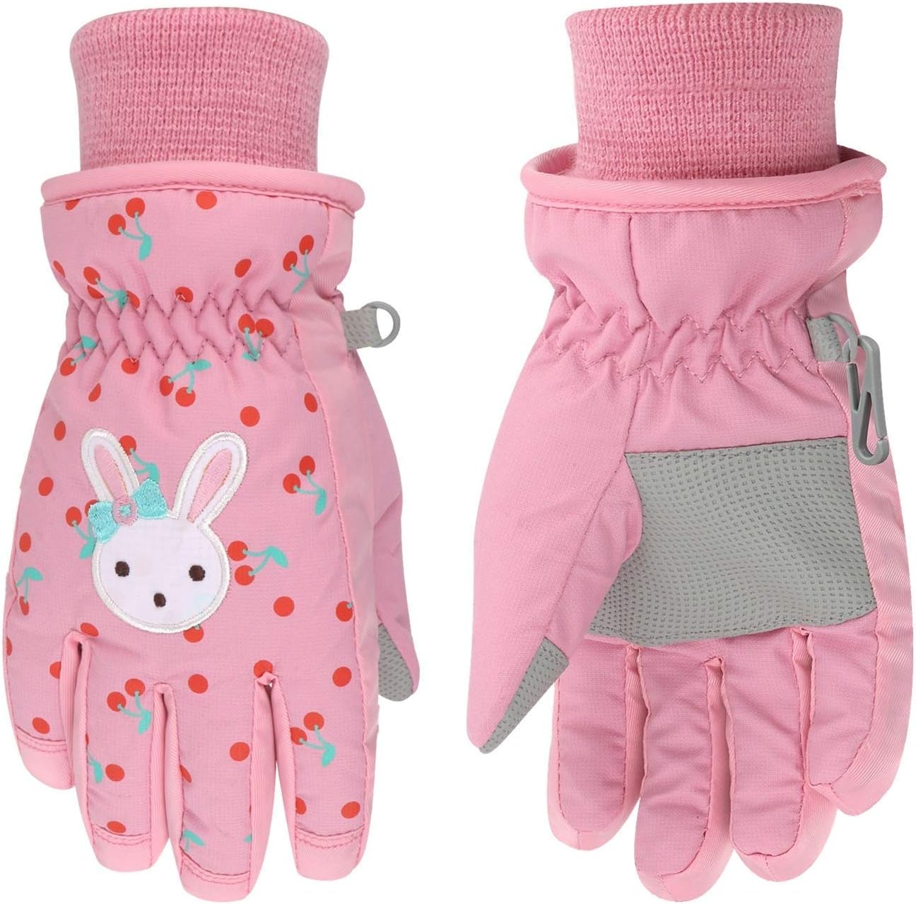Kids Winter Gloves Warm Ski Snow Mittens Cold Weather for Girls Boys Toddler