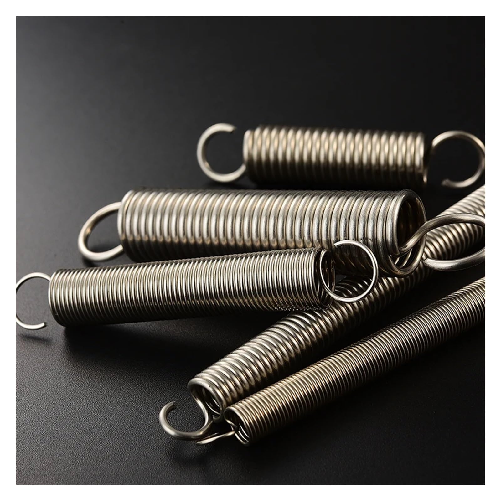 Aqxyrty S Open Haak Trekveer Cilindroid Spiraalvormige Spoel Pullback Trekveer Draaddiameter 0,3/0,4/0,5 mm Lengte 10~120 mm (Size : 60mm, Color : 4MM_0.3MM-5PCS Aqxyrty S Open Haak Trekveer Cilindroid Spiraalvormige Spoel Pullback Trekveer Draaddiameter 0,3/0,4/0,5 mm Lengte 10~120 mm (Size : 60mm, Color : 4MM_0.3MM-5PCS