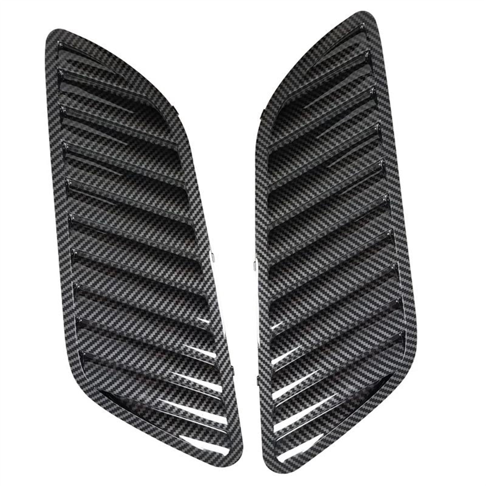 Auto Hauben Modifikations Entlüftung für BMW E90 E91 E92 F30 E46 DTM Style,Auto Motorhaube Entlüftungslamellen Air Scoop Bonnet Vent Cover