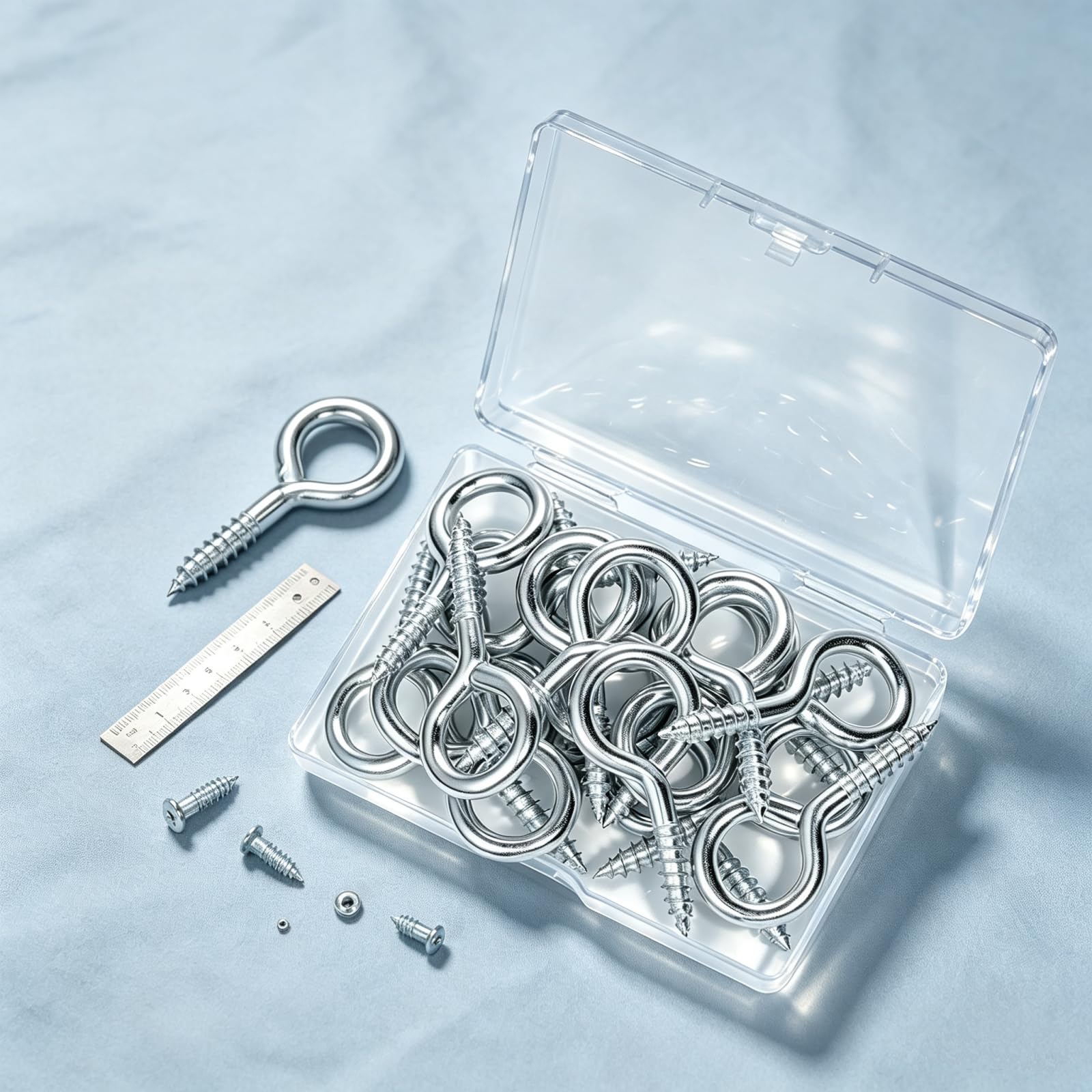Heavy Duty Screw Eyes - 10 Pack -7