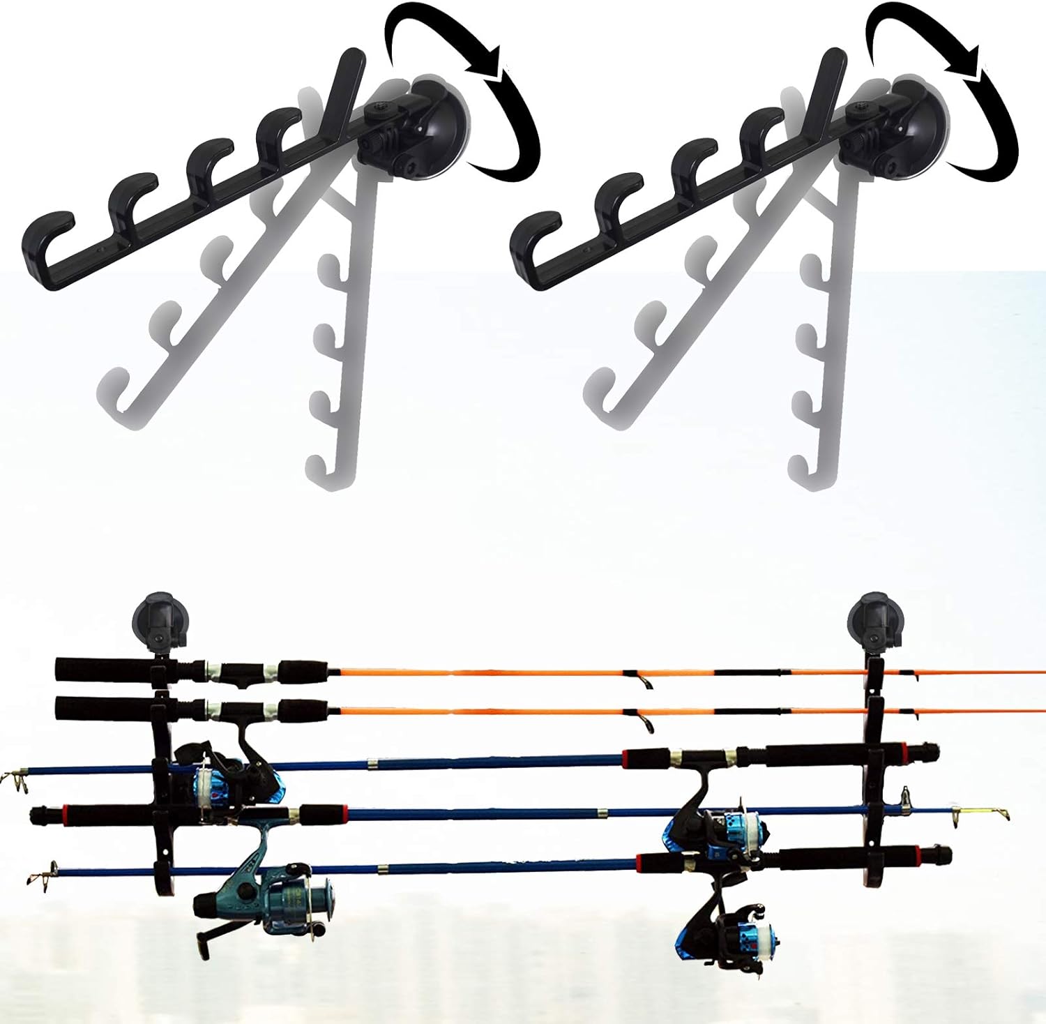 All Weather Fishing Rod Rack Fishing Rod Holder Fishing