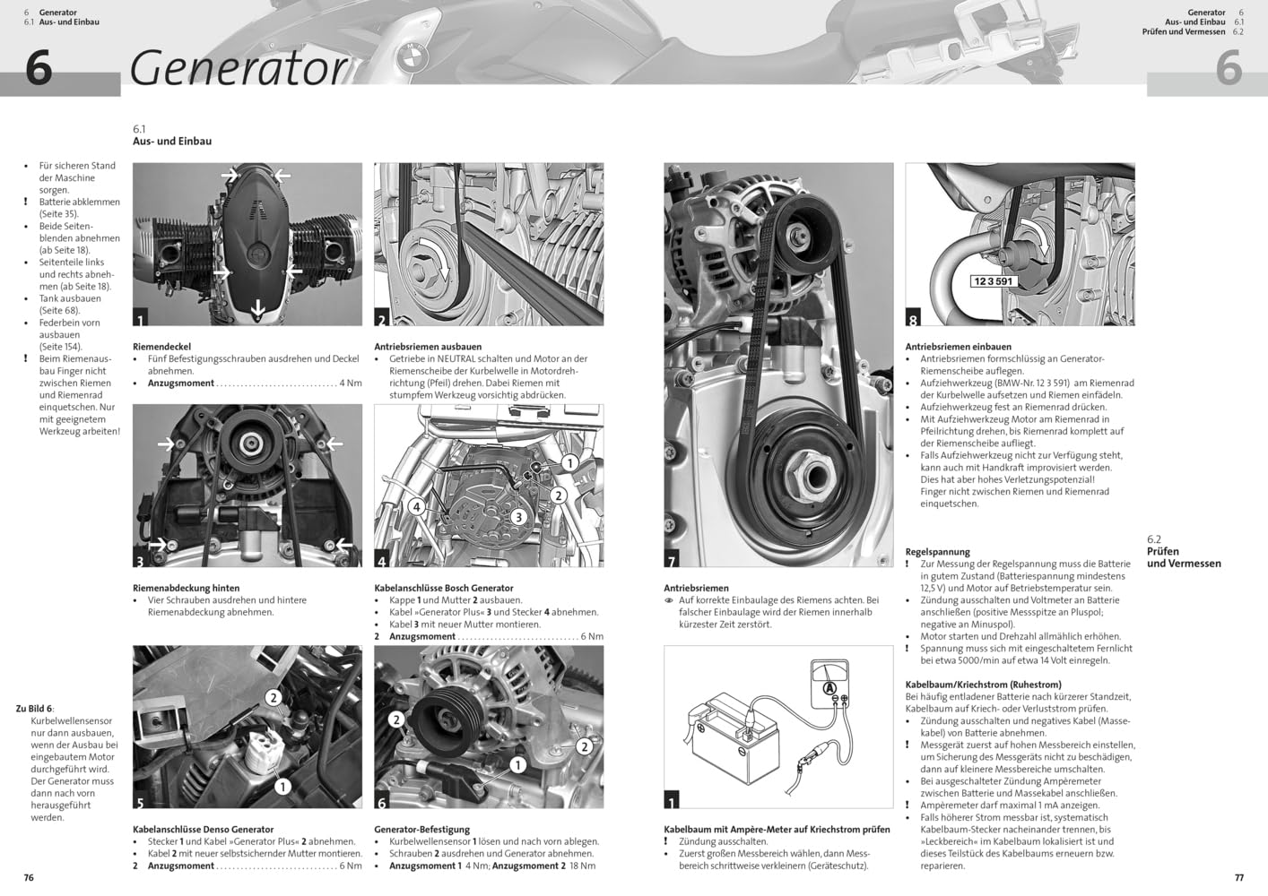 BMW R1200 GS, Adventure 2004-2013, Reparaturanleitung: Das umfassende Handbuch,Typen-Technik-Tipps-Tricks