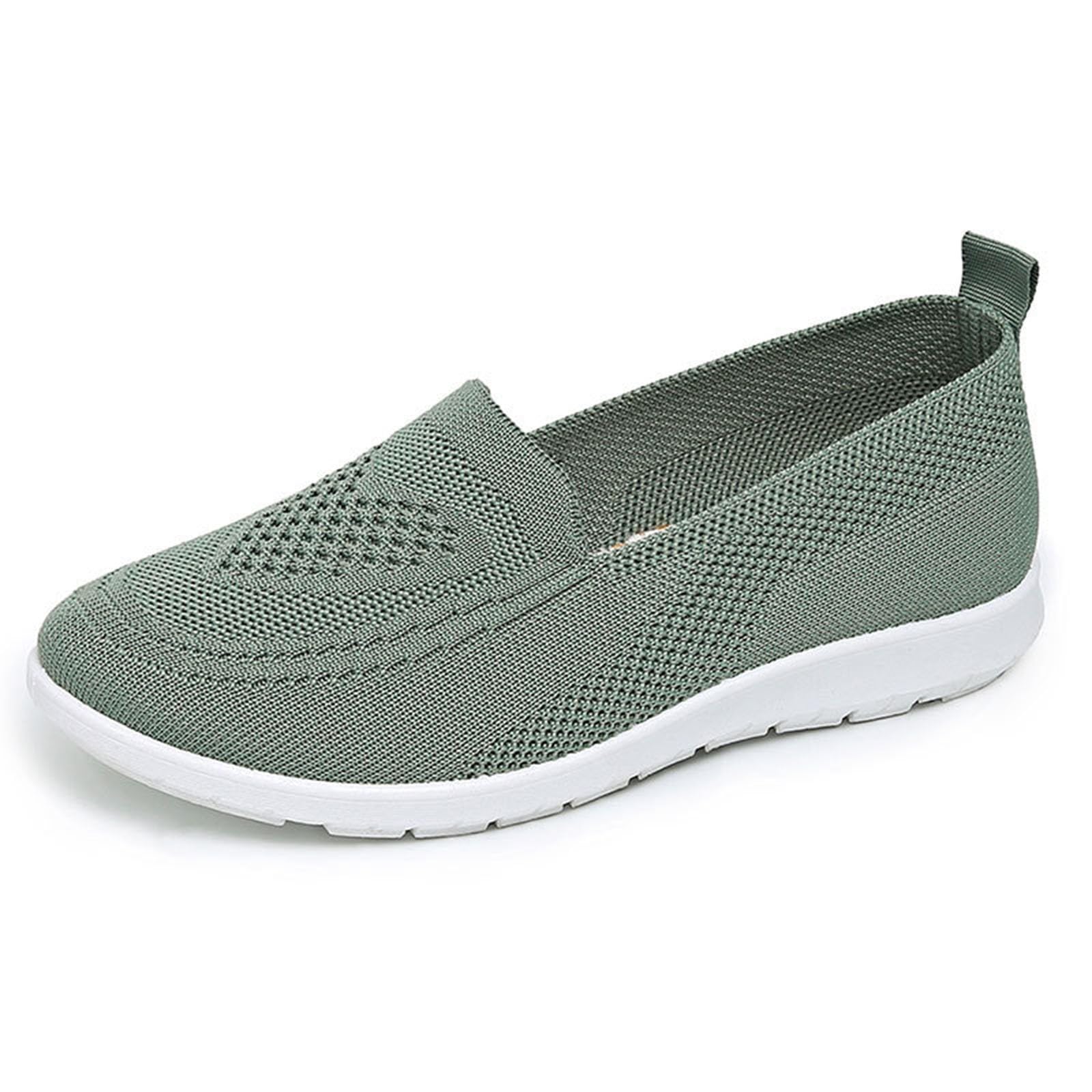 Women's Mesh Walking Shoes Summer Breathable Soft Arch Support Walking Anti-Skid Sports Shoes - 4