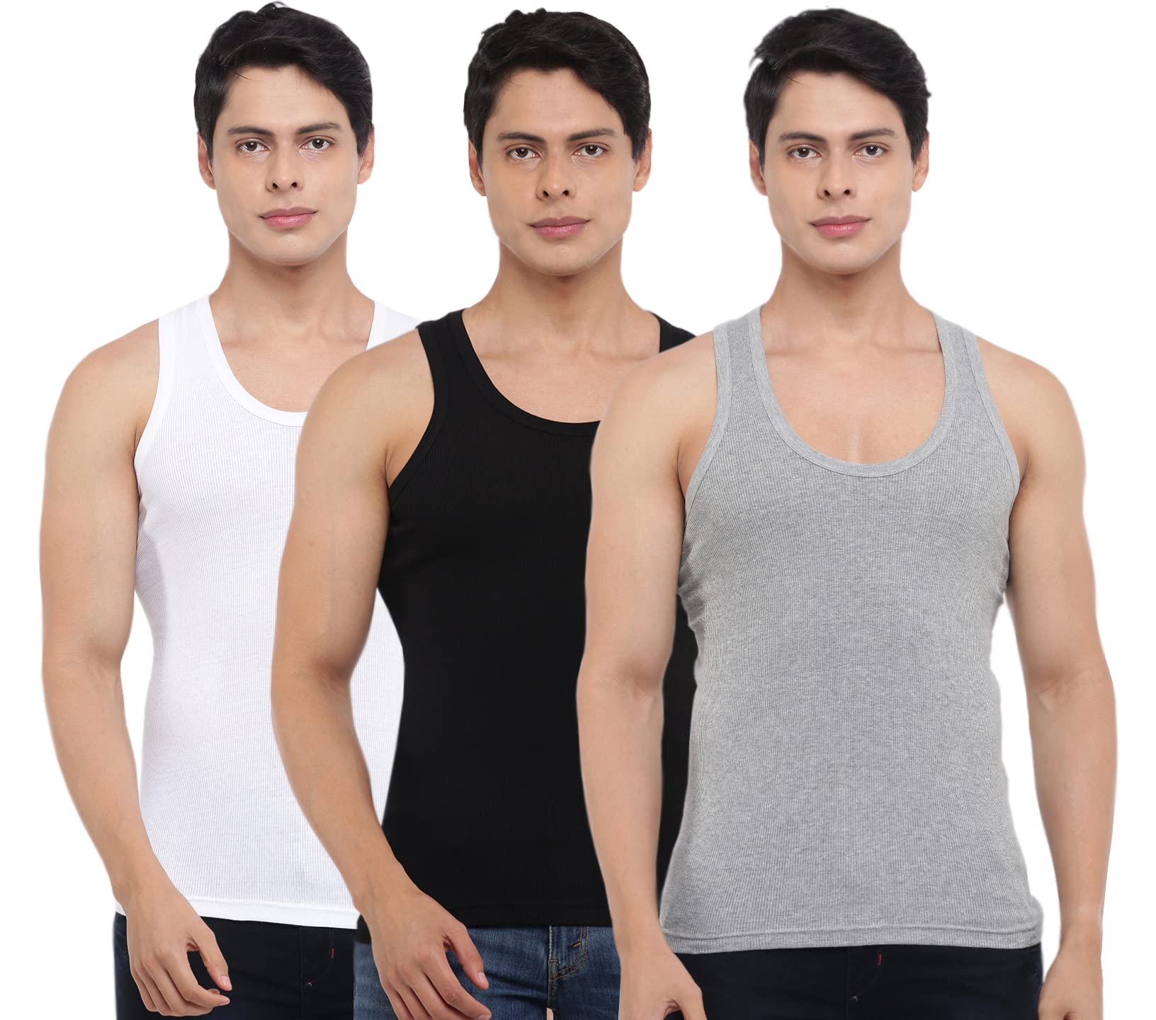 Dollar BigbossMen's Solid Regular Fit Vest