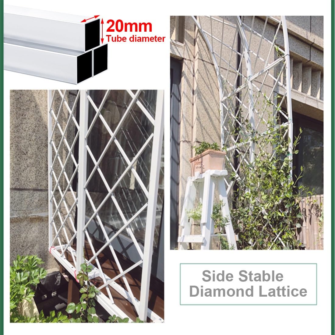 Metalowa altana ogrodowa do pnących róż i roślin, pergola łukowa na podwórko, trawnik, patio, stylowa czarna altana ogrodowa (szer. 3,0 x wys. 2,0 m)