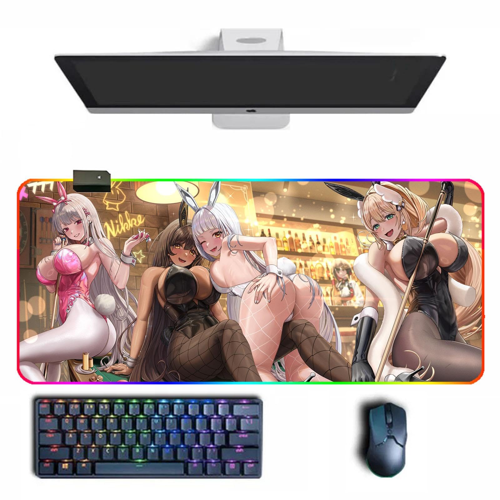 Anime Mouse Pad Nikke Goddess Of Victory Anime Rgb Mouse | Desertcart INDIA