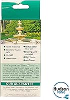 Vista 5 de Hudson Valve Válvula de flotador de agua automática autónoma de 1/2 pulgada VSG Uso para llenado automático de estanques, tanques de ganado