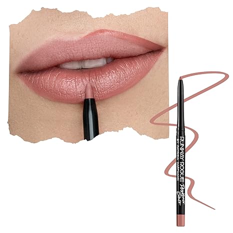 Runway rogue designer liner lip pencil, matte light san…