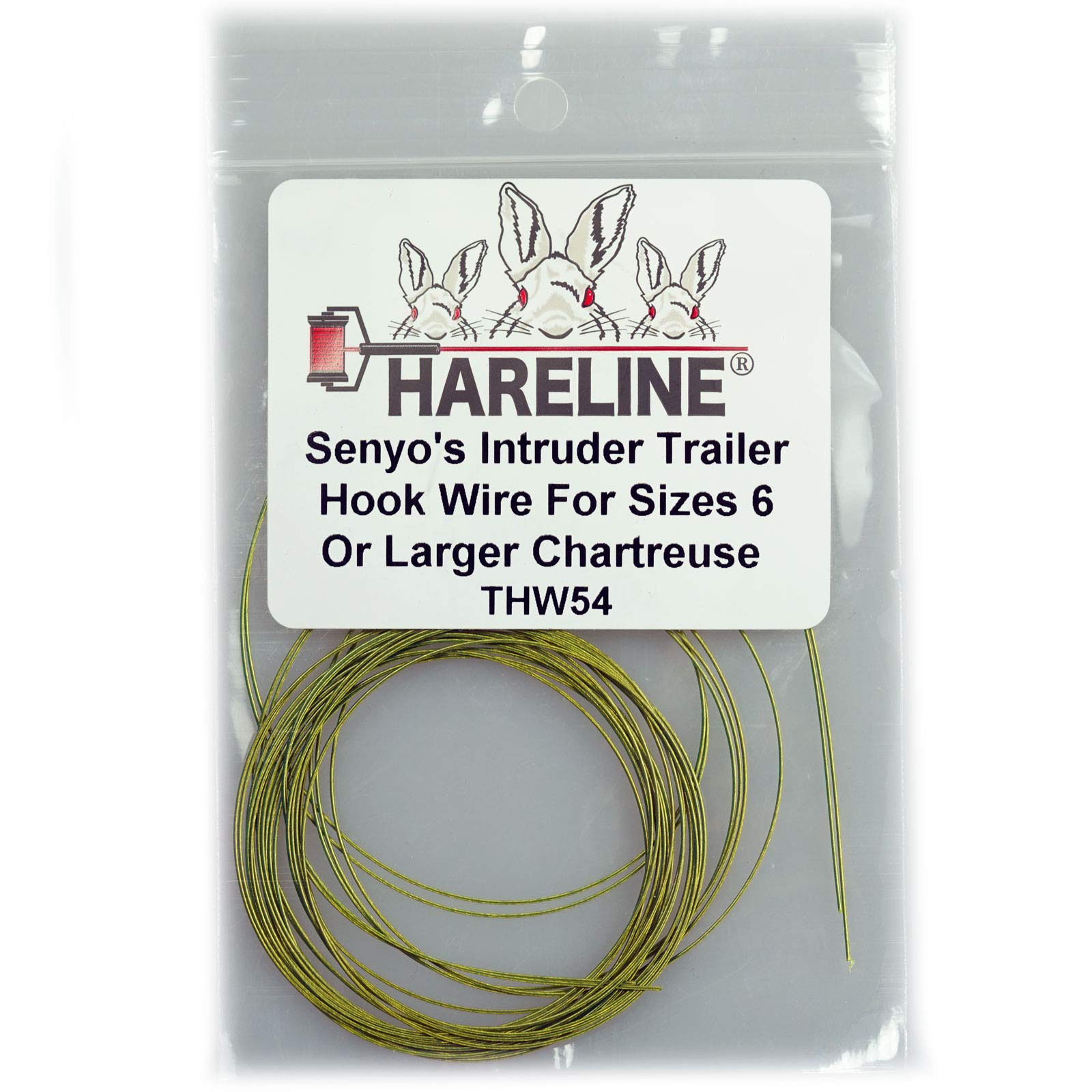 Senyo's Intruder Trailer Hook Wire - std. wire - chartreuse