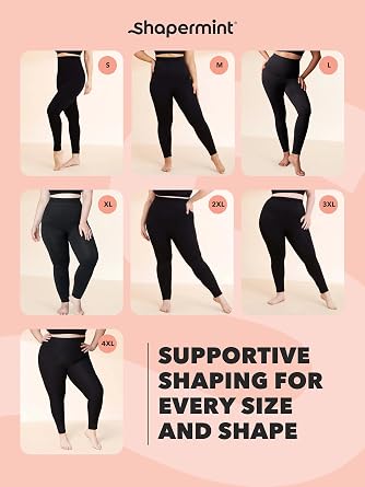 Shapermint レギンス レディース - シェイプウェア 女性用 腹部コントロール