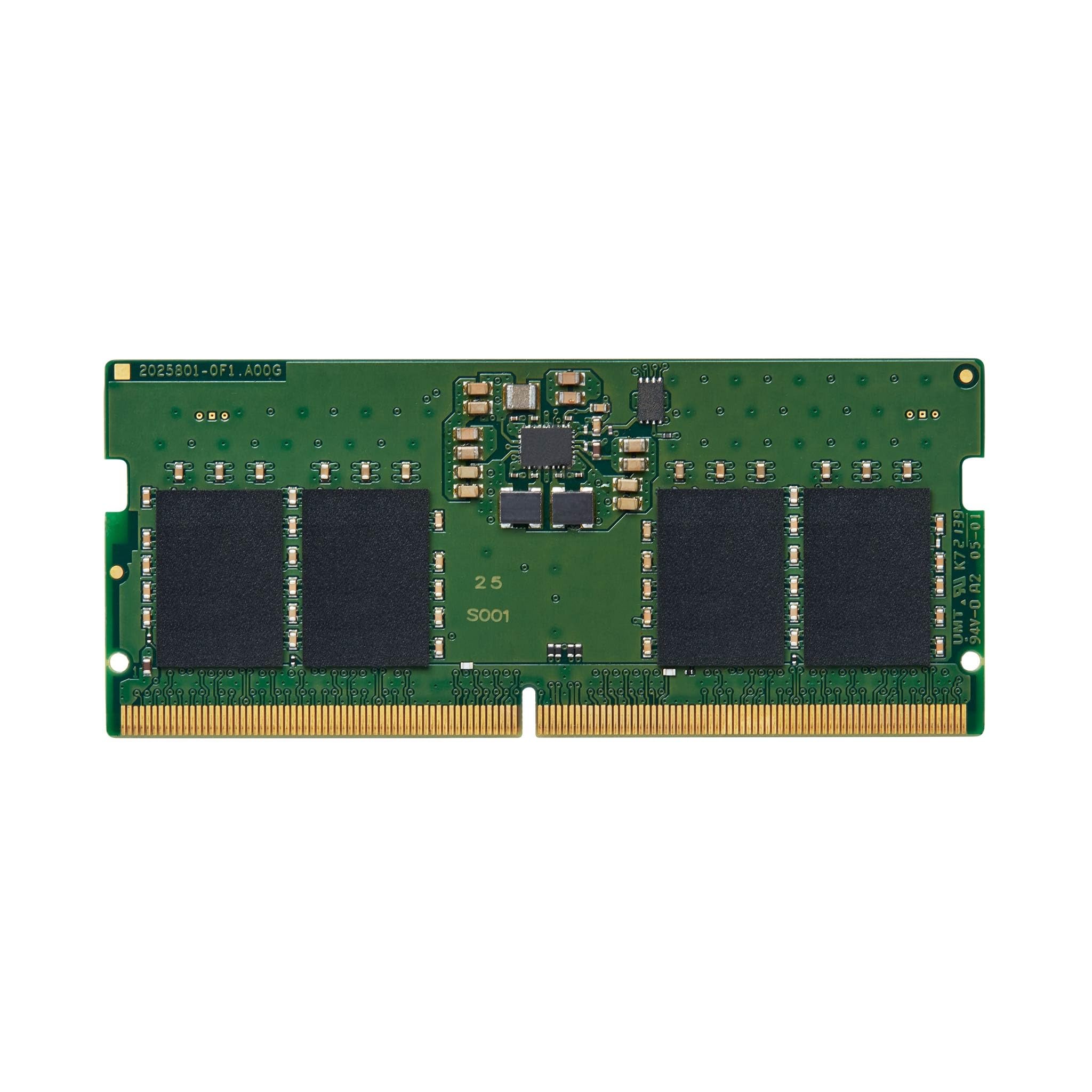 Kingston ValueRAM 8GB 5600MT/s DDR5 Non-ECC CL46 SODIMM 1Rx16