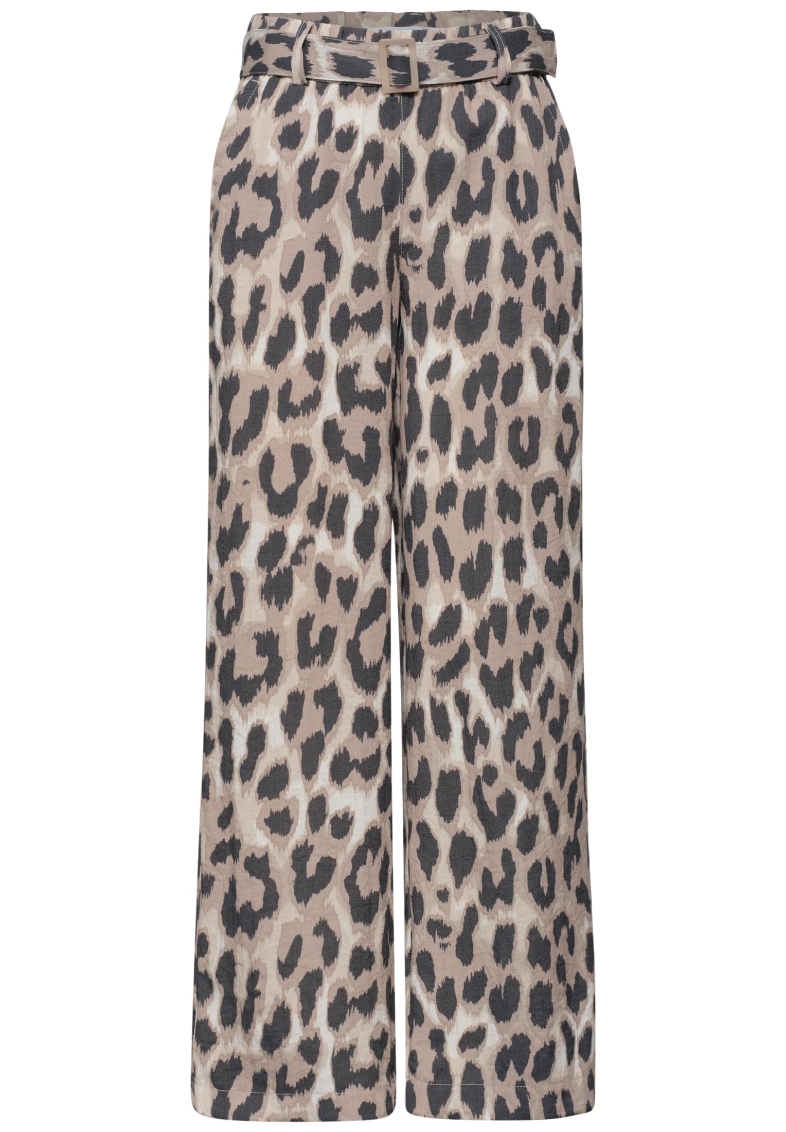 Street One Damen Wide Leg Leo Hose 3818557
