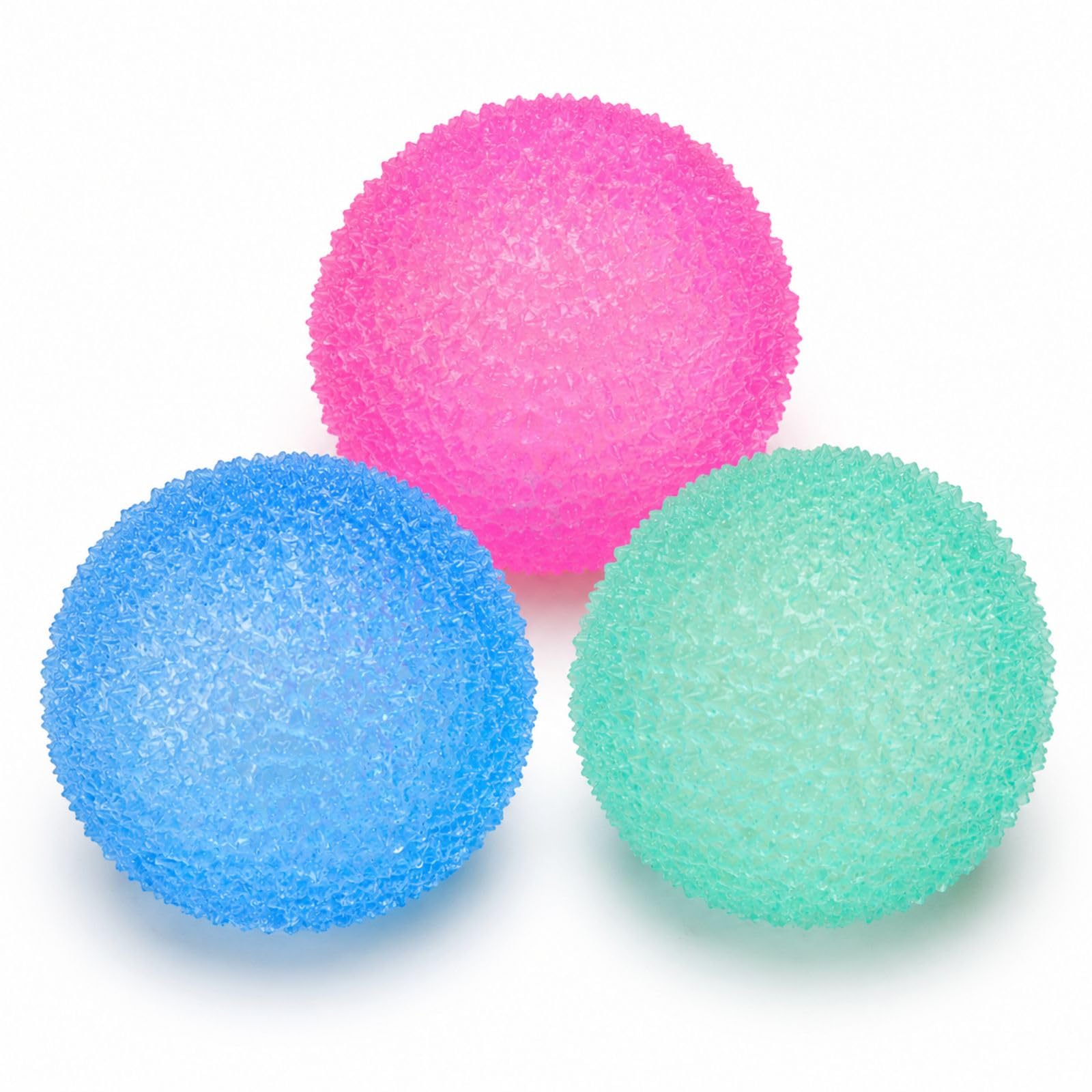 suction 3 PCS Slushy Squishy, Crunchy Squishy, 4cm Sized, Ideal for Interior Decorators and Collectors in Home and Office Settings