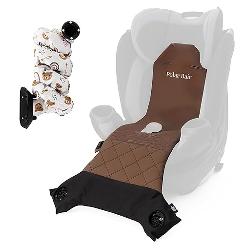 Enfriador de asiento de automóvil convertible de alta calidad, almohadilla de refrigeración alimentada por CA con ventiladores integrados, ajuste