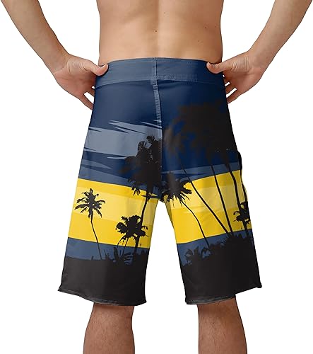 Miniatura 45 de FOCO Bañador Sunset con logotipo del equipo para hombre