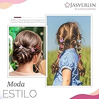 Vista 4 de Pinzas de mariposa mini brillantes, accesorios de cabello coloridos y brillantes para niñas y mujeres - Estilo 90s Y2K lindo, pequeño, mini clip