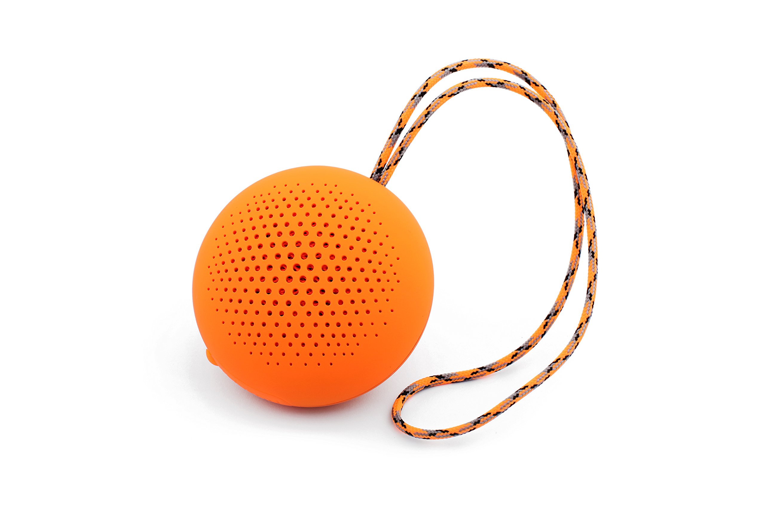 BOOMPODS ROKPOD Portable Bluetooth Speakers - Waterproof & Wireless Speaker with Shower Hook, Works with iPhone and Other Smartphones - Great for Outdoor Use at The Beach, Pool, or Camping