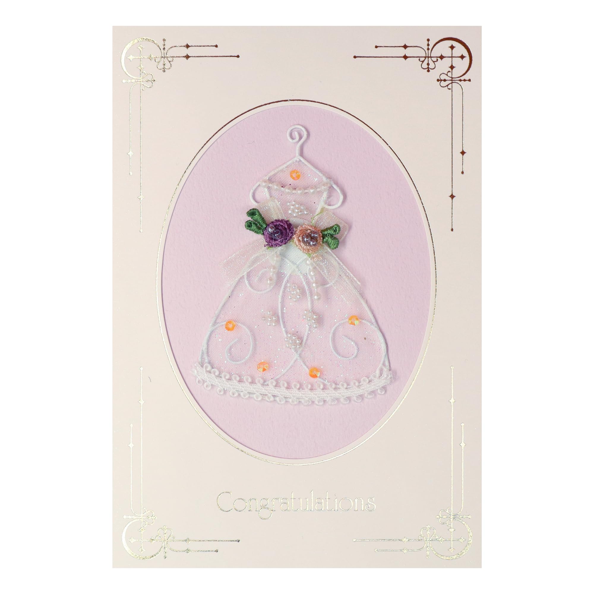 Amazon | 日本 製 【 ウェディング カード 結婚 式 メッセージ ドレス
