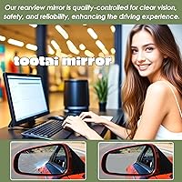 Vista 3 de Lente de Reemplazo para Espejo Lateral del Pasajero - Ford Expedition 1997-2002, F150 1997-2003