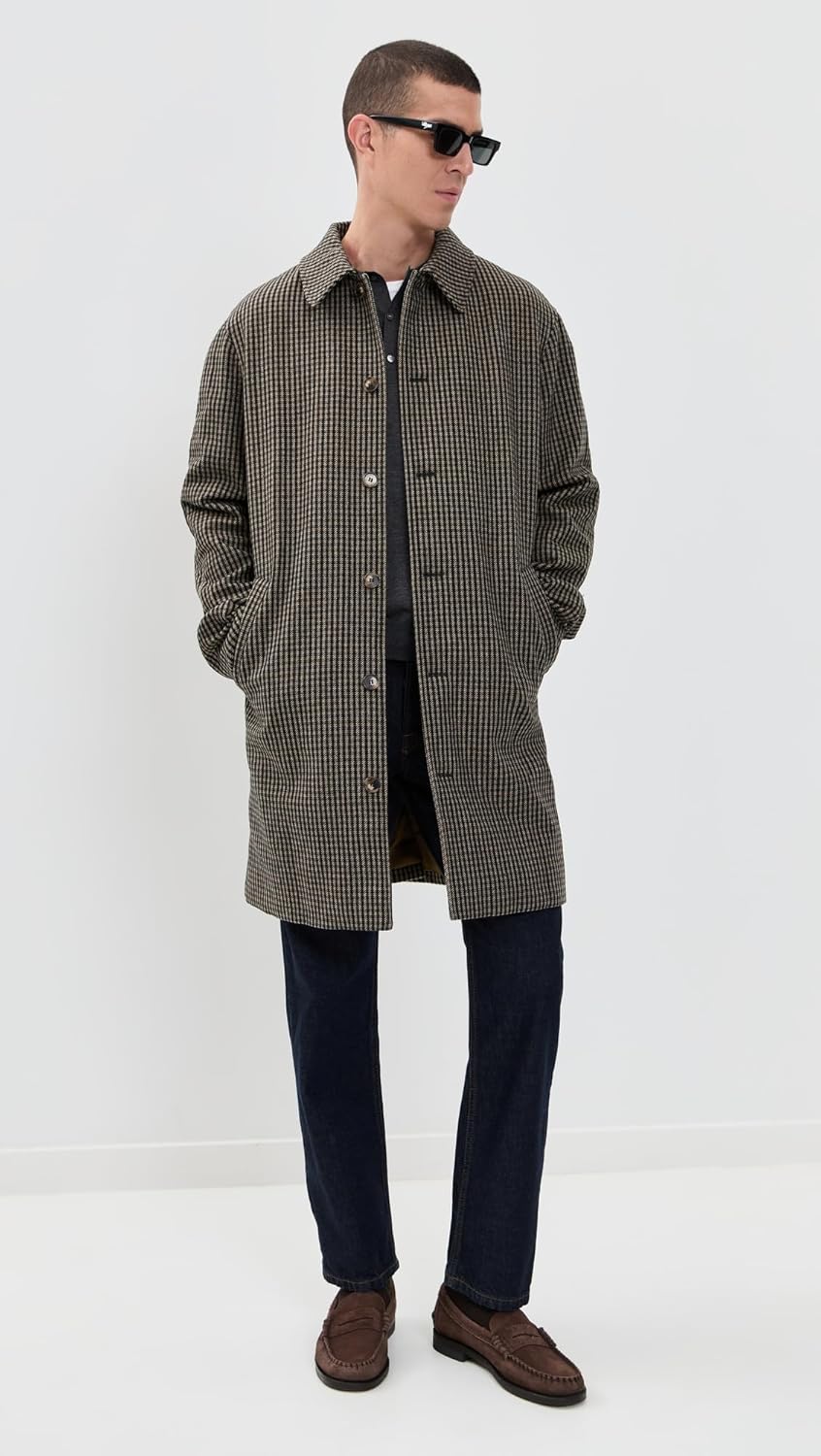 APC(アーペーセー) A.P.C. Men's Mac Paul Overcoat - Image 2